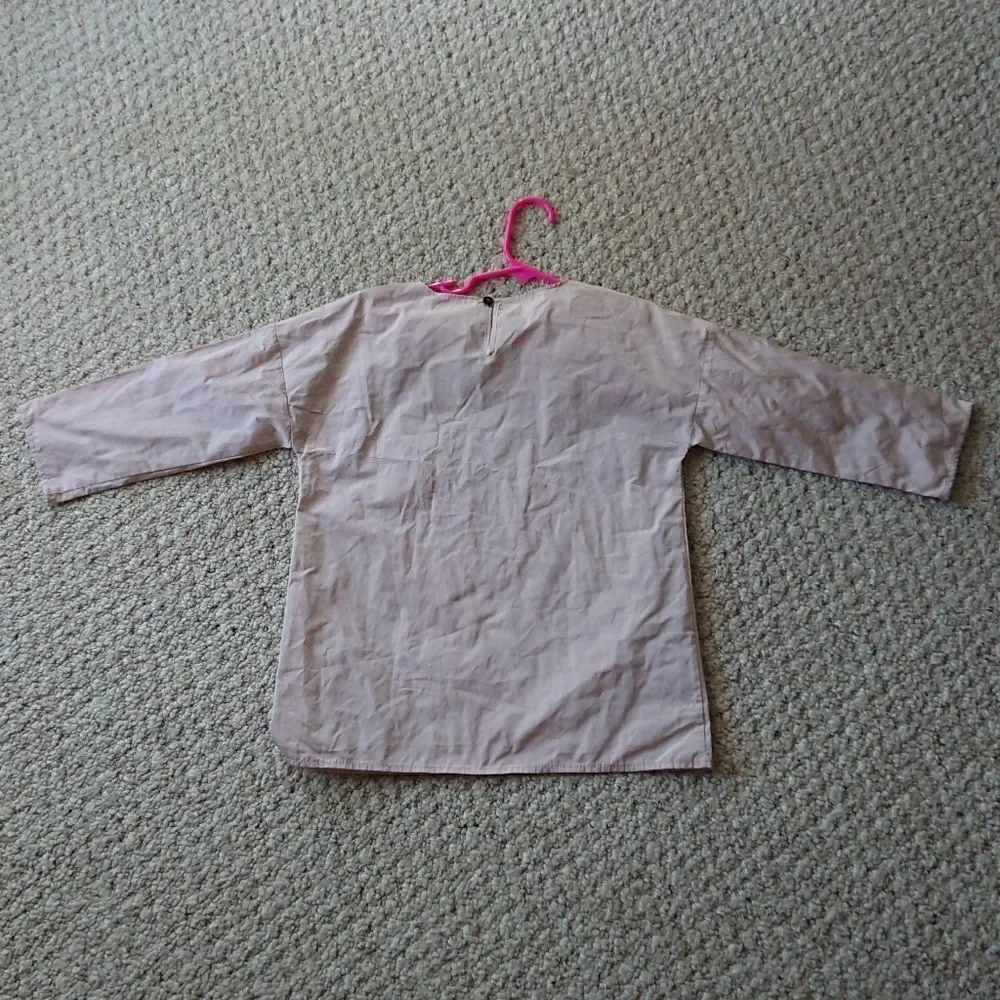 Douuod Made in Italy light pink top size 10Y